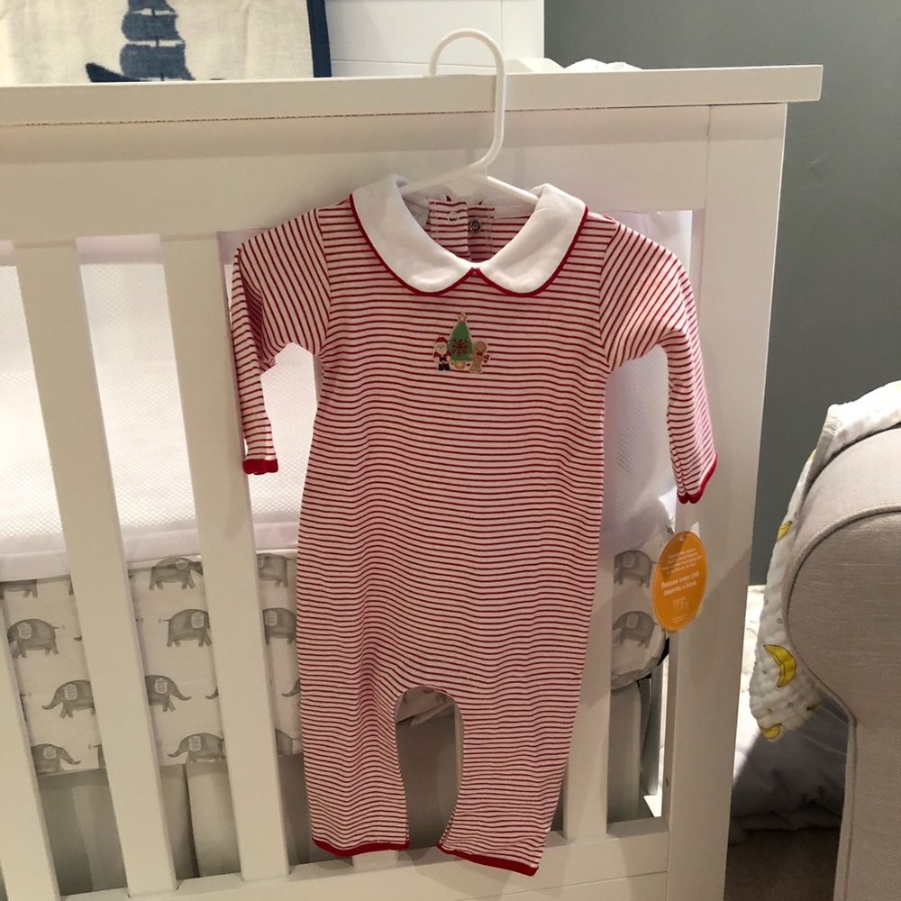 Magnolia Baby Christmas Onesie